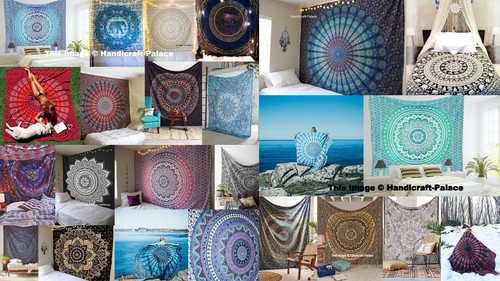 Copertura letto queen - letto, mandala