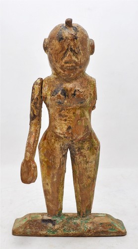 Antico legno divinità gangaur - divinità,