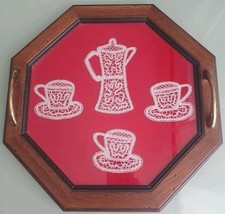 Vassoio cm 30x30 Con Pizzo Di