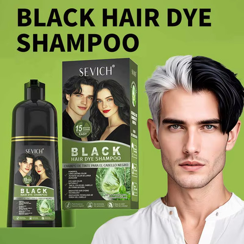 Shampoo per capelli neri - capelli, al