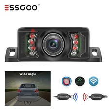 ESSGOO Luce Targa Telecamera