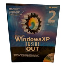 Microsoft® Windows XP Inside Out Sec Edition 2005 vintage con CD-ROM nuovo 