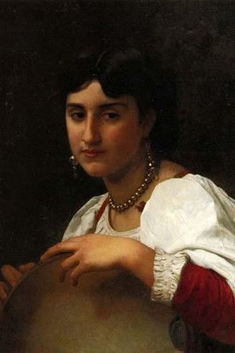 Stampa poster ragazza - , italiana