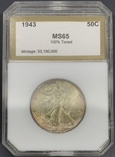 Mezzo dollaro 50c 1943 PCI