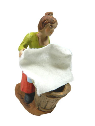 Lavandaia in terracotta - cm,