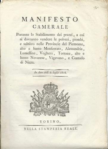 Manifesto camerale prezzo - manifesto,