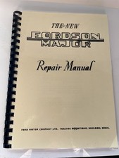 Manuale riparazione fordson - manuale,