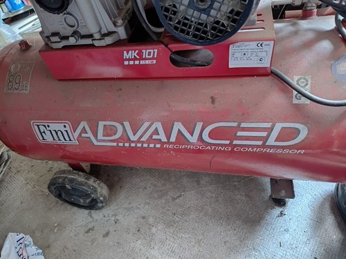 Compressore cinghia fini 100 - cinghia,