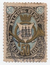 Danimarca Locali 1887 AALBORG