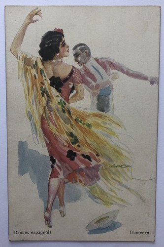 Cartolina donnine ballerini