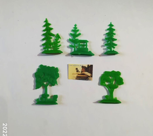 Alberi accessori diorama - alberi, in