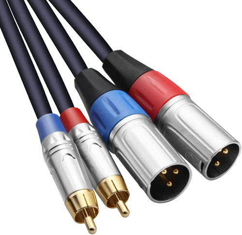 Doppio cavo rca xlr 2 - da,