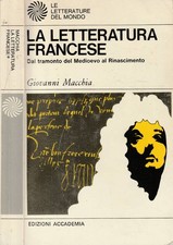 La letteratura francese vol I