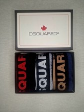Dsquared2 ICON , Boxer Uomo , Scatola Con 3pezzi . Taglia L
