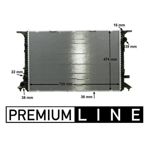 Mahle 1201 000p - mahle, cr