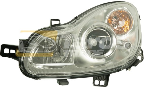 Faro anteriore per smart - anteriore, sx