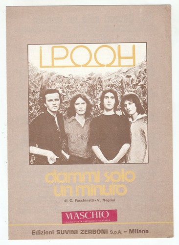 Spartito pooh dammi - dammi, un