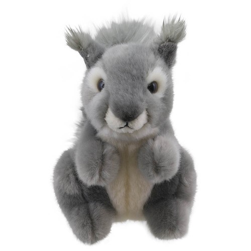 Peluche scoiattolo grigio