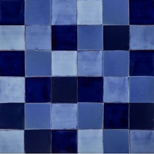 Set di piastrelle monocolore