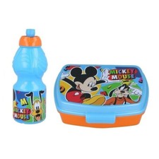 Disney Topolino Set Bambino Set Colazione Asilo Scuola Borraccia Box