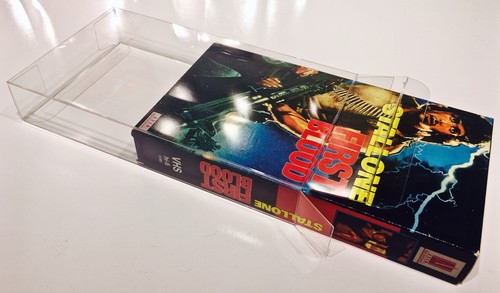 Clear vhs box protectors - 20,
