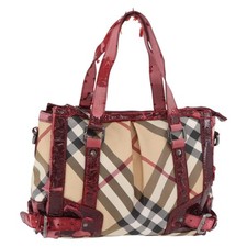 BURBERRY Nova Check Hand Bag