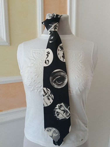 Fornasetti cravatta seta - fornasetti,