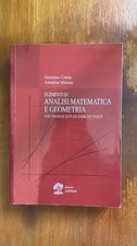 Elementi di Analisi Matematica e Geometria - Crasta, Malusa - Edizioni LaDotta