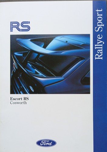 Ford escort cosworth - escort, 1992