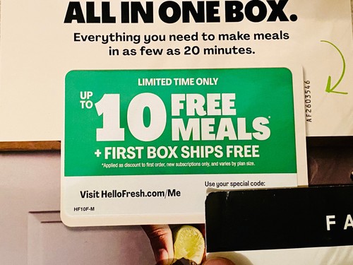 Buono pasto hellofresh - buono,