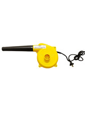 Soffiatore e aspiratore foglie elettrico da giardino 220 V 750 W Rosso/Giallo