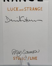 DAVID GILMOUR SIGNED