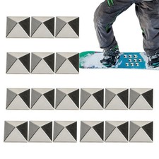 18 Pezzi Snowboard Stomp Pad Antiscivolo Pentagramma Borchie Sci Snowboard Adatto