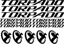 KIT Adesivi Torpado 14 Pezzi Adesivo Bici Mtb Telaio Casco Bici Da Corsa BK19-1