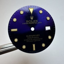 Rolex Submariner 16613 16618 Tropical purple dial as pics