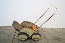 VECCHIA CARROZZINA  ANNI 20/30 IN LEGNO E METALLO(BUDRIO)