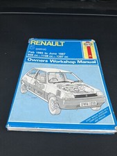 Haynes Renault 5 Owners