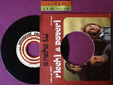 PRENESTUM BLOCCO 452 OCCHI CHIARI - E LUI CHI E' ?  DISCO JUKE BOX  COVER FORATA