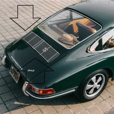 PORSCHE 901/911/912 SWB 1965/1968 GRIGLIA COFANO  MOTORE in alluminio originale