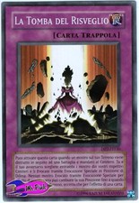 LA TOMBA DEL RISVEGLIO DP2-IT030 SUPER RARA IN ITALIANO yugioh