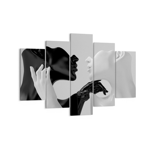 Quadro tela 150x100cm nero - 150x100cm,
