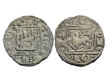 Alfonso X, scarso Obolo, Coruña, 1252-1284 dC. [MON_2771]