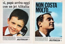 2 vecchie pagine pubblicitarie
