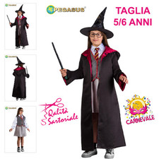 COSTUME VESTITO DI CARNEVALE HERMIONE MAGA HARRY POTTER ERMIONE 5/6 ANNI PEGASUS
