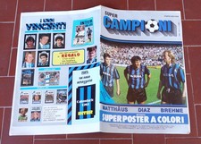 Rivista SUPERCAMPIONI 6 del 1989 INTER Super Poster LOTHAR MATTHAUS Diaz Brehme