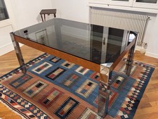 Tavolo da pranzo vetro fumé