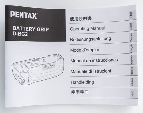 Manuale istruzioni pentax - istruzioni,