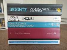 LOTTO ROMANZI DEAN KOONTZ (CINQUE VOLUMI)