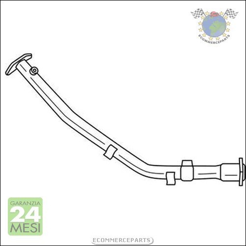 Tubo marmitta collettore - marmitta,