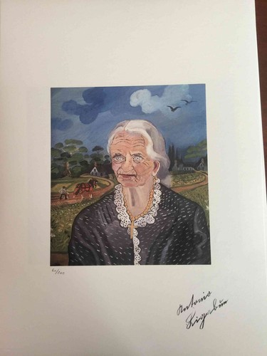 Antonio ligabue litografia - antonio,